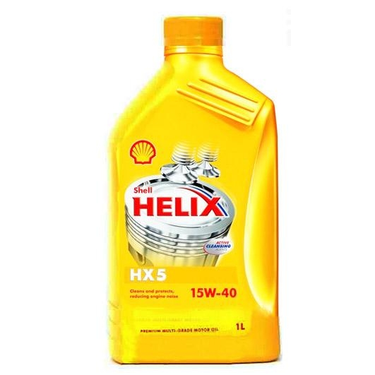 Масло моторное SHELL Helix HX5 15W-40 1л